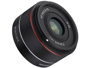Samyang presenta el AF 24mm F2.8 FE para SONY E